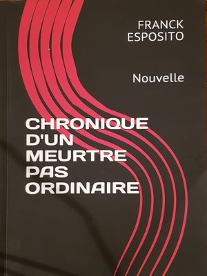cover image of Chronique d'un meurtre